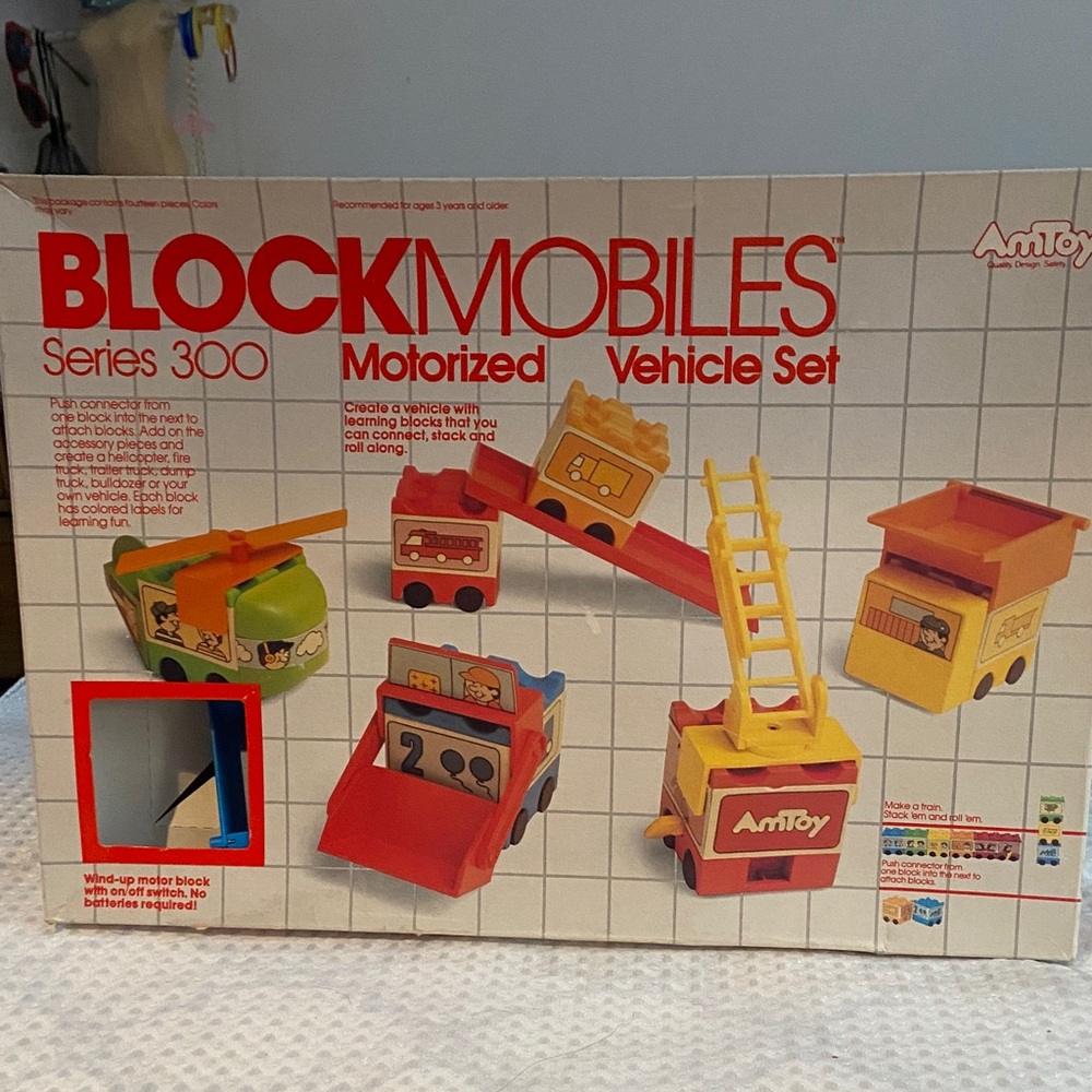 Vintage Block  Mobiles